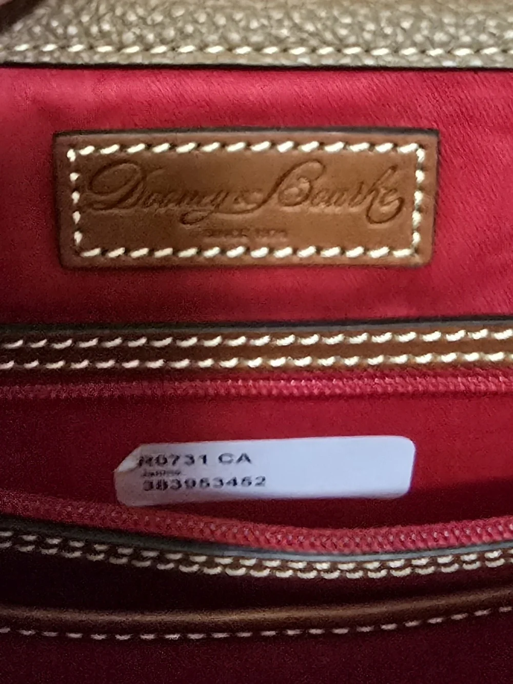 Dooney&Bourke Pebble Grain Leather